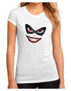 Lil Monster Mask Juniors Petite Sublimate Tee-TooLoud-White-Small-Davson Sales