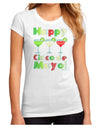 Margaritas - Mexican Flag Colors - Happy Cinco de Mayo Juniors Sublimate Tee by TooLoud-Womens T-Shirt-TooLoud-White-Small-Davson Sales