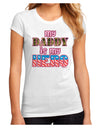 My Daddy is My Hero - Armed Forces - Pink Juniors Sublimate Tee by TooLoud-Womens T-Shirt-TooLoud-White-Small-Davson Sales