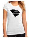 South Carolina - United States Shape Juniors Sublimate Tee by TooLoud-Womens T-Shirt-TooLoud-White-Small-Davson Sales