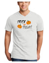 Trick or Treat Pumpkins Adult V-Neck T-shirt-Mens V-Neck T-Shirt-TooLoud-White-Small-Davson Sales