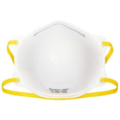 NIOSH Certified N95 Respirator Face Mask, Pre-Formed Cone, Choose Pack
