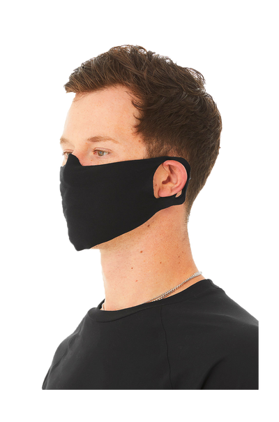 Daily Face Cover Lightweight Fabric Facecover - 10 PACK-face mask-AnyMask.com-Black-10-Mask-Davson Sales