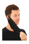 Disposable Daily Face Cover Lightweight Fabric Facecover Made in the USA-face mask-AnyMask.com-Black-Davson Sales