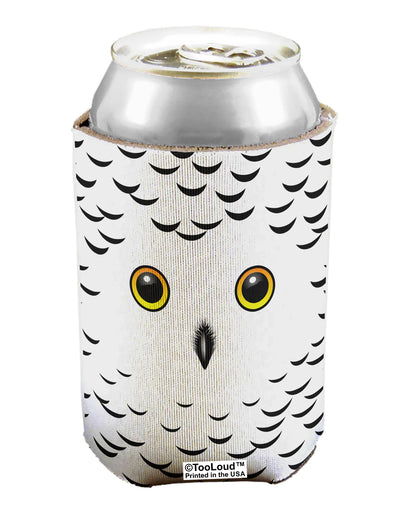 Snowy Owl Cute Animal Face Can / Bottle Insulator Coolers All Over Print-Can Coolie-TooLoud-1 Piece-Davson Sales