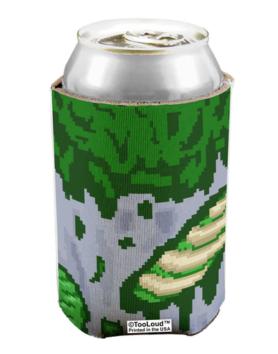 Pixel Zombie Costume Green Can / Bottle Insulator Coolers All Over Print-Can Coolie-TooLoud-1 Piece-Davson Sales