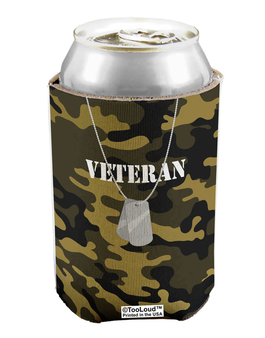 Veteran Dog Tags Can / Bottle Insulator Coolers All Over Print-Can Coolie-TooLoud-1-Davson Sales