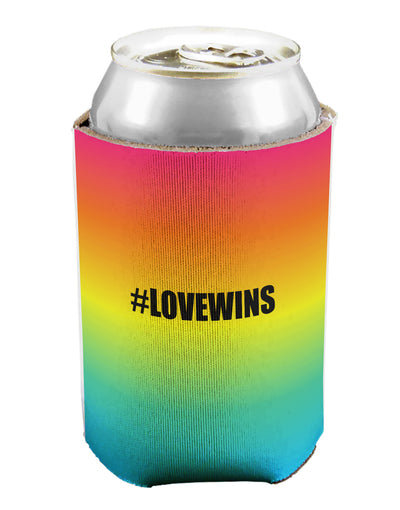 Rainbow Print - Hashtag Love Wins Can / Bottle Insulator Coolers All Over Print-Can Coolie-TooLoud-1-Davson Sales