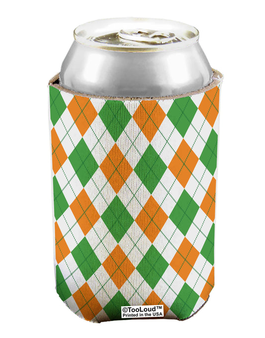 Irish Colors Argyle Pattern Can / Bottle Insulator Coolers All Over Print-Can Coolie-TooLoud-1-Davson Sales