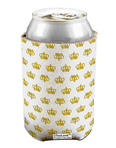 Gold Crowns AOP Can / Bottle Insulator Coolers All Over Print by TooLoud-Can Coolie-TooLoud-1-Davson Sales