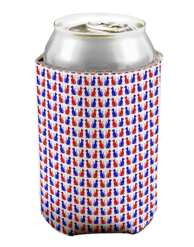 Patriotic Cat Pattern Can / Bottle Insulator Coolers All Over Print-Can Coolie-TooLoud-1-Davson Sales