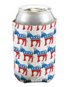 Democratic Symbol All Over Can / Bottle Insulator Coolers All Over Print-Can Coolie-TooLoud-1 Piece-Davson Sales