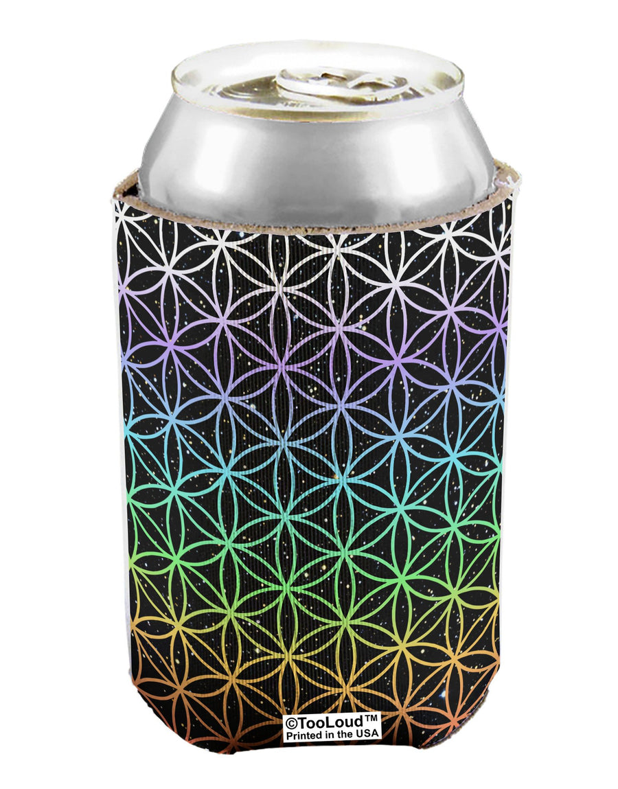 Chakra Colors Flower of Life Can / Bottle Insulator Coolers All Over Print-Can Coolie-TooLoud-12 Pieces-Davson Sales