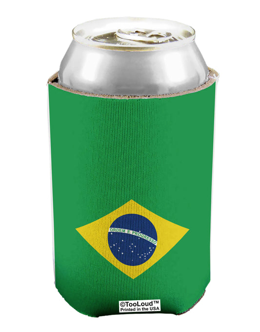 Brazil Flag AOP Can / Bottle Insulator Coolers All Over Print-Can Coolie-TooLoud-1-Davson Sales