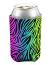 Rainbow Zebra Print Can / Bottle Insulator Coolers All Over Print-Can Coolie-TooLoud-1-Davson Sales