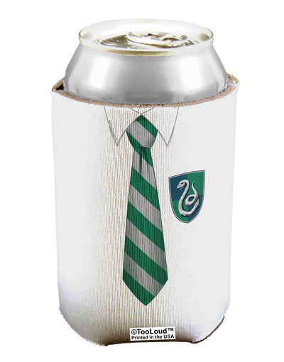 Wizard Uniform Green and Silver Can / Bottle Insulator Coolers All Over Print-Can Coolie-TooLoud-1 Piece-Davson Sales