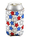 Red White And Blue Stars Can / Bottle Insulator Coolers by TooLoud-Can Coolie-TooLoud-1-Davson Sales