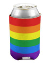 Rainbow Horizontal Gay Pride Flag Can / Bottle Insulator Coolers All Over Print by TooLoud