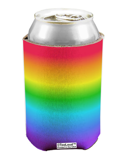 Horizontal Rainbow Gradient Can / Bottle Insulator Coolers All Over Print by TooLoud-Can Coolie-TooLoud-1-Davson Sales