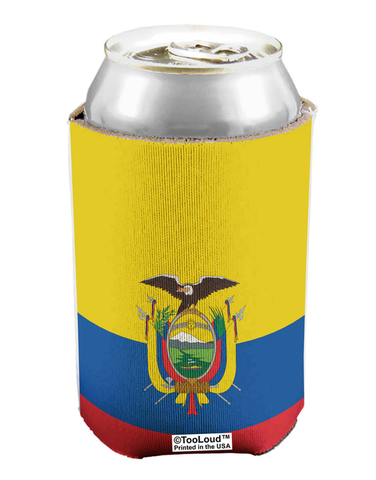 Ecuador Flag AOP Can / Bottle Insulator Coolers All Over Print-Can Coolie-TooLoud-1-Davson Sales