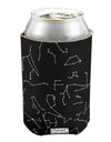 Constellations Black All Over Can / Bottle Insulator Coolers All Over Print-Can Coolie-TooLoud-1 Piece-Davson Sales