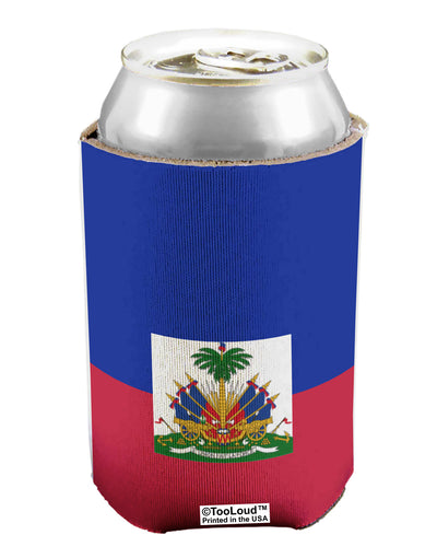 Haiti Flag AOP Can / Bottle Insulator Coolers All Over Print-Can Coolie-TooLoud-1-Davson Sales