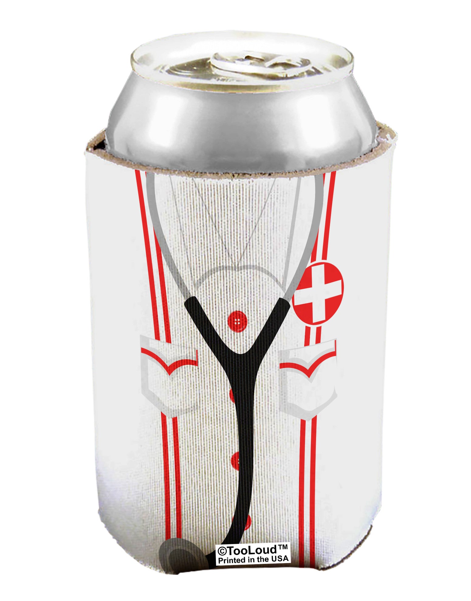 Nurse AOP Can / Bottle Insulator Coolers All Over Print-Can Coolie-TooLoud-1-Davson Sales