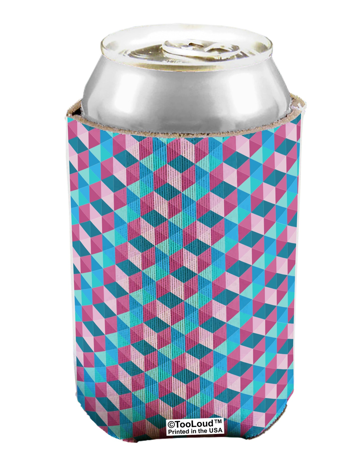 Crystalized Mosaic AOP Can / Bottle Insulator Coolers All Over Print-Can Coolie-TooLoud-1-Davson Sales