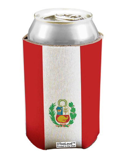 Peru Flag AOP Can / Bottle Insulator Coolers All Over Print-Can Coolie-TooLoud-1-Davson Sales