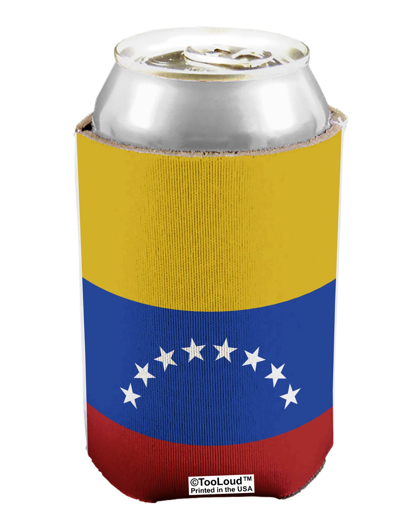 Venezuela Flag AOP Can / Bottle Insulator Coolers All Over Print-Can Coolie-TooLoud-1-Davson Sales