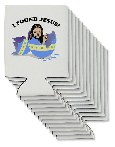 I Found Jesus - Easter Egg Can / Bottle Insulator Coolers-Can Coolie-TooLoud-12-Davson Sales