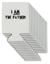 I Am The Father Can / Bottle Insulator Coolers by TooLoud-Can Coolie-TooLoud-12-Davson Sales