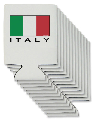 Italian Flag - Italy Text Can / Bottle Insulator Coolers by TooLoud-Can Coolie-TooLoud-12-Davson Sales