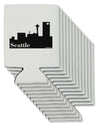 Seattle Skyline with Space Needle Can / Bottle Insulator Coolers by TooLoud-Can Coolie-TooLoud-12-Davson Sales