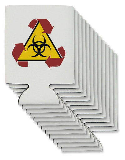 Recycle Biohazard Sign Can / Bottle Insulator Coolers by TooLoud-Can Coolie-TooLoud-12-Davson Sales