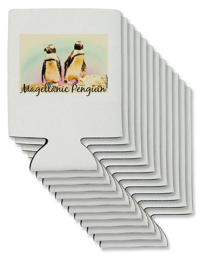 Magellanic Penguin Text Can / Bottle Insulator Coolers-Can Coolie-TooLoud-12 Pieces-Davson Sales