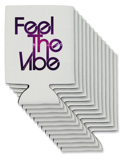 Feel The Vibe Can / Bottle Insulator Coolers-Can Coolie-TooLoud-12-Davson Sales