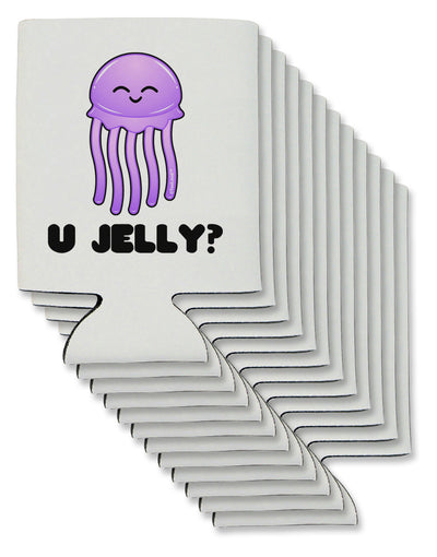 U Jelly Cute Jellyfish Can / Bottle Insulator Coolers by TooLoud-Can Coolie-TooLoud-12-Davson Sales