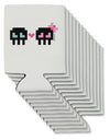 8-Bit Skull Love - Boy and Girl Can / Bottle Insulator Coolers-Can Coolie-TooLoud-12-Davson Sales