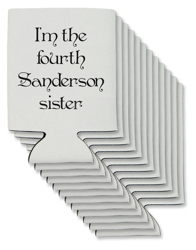 I'm The Fourth Sanderson Sister Halloween Can / Bottle Insulator Coolers-Can Coolie-TooLoud-12 Pieces-Davson Sales