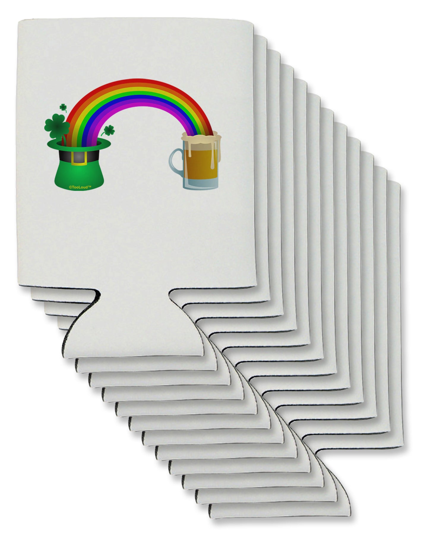 End Of The Rainbow - Beer Can / Bottle Insulator Coolers-Can Coolie-TooLoud-12-Davson Sales