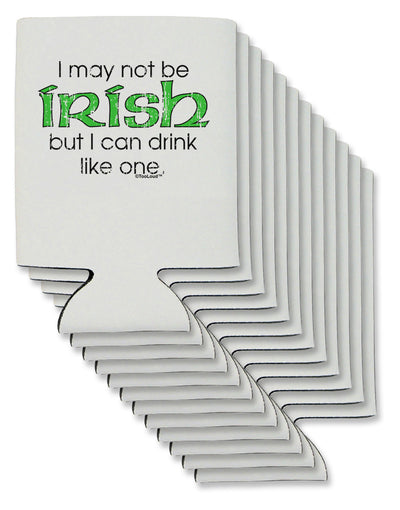 I May Not Be Irish Distressed Text Can / Bottle Insulator Coolers by TooLoud-Can Coolie-TooLoud-12-Davson Sales