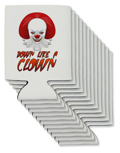 Down Like a Clown Can / Bottle Insulator Coolers-Can Coolie-TooLoud-12 Pieces-Davson Sales