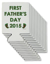 First Father's Day 2015 Can / Bottle Insulator Coolers-Can Coolie-TooLoud-12 Pieces-Davson Sales