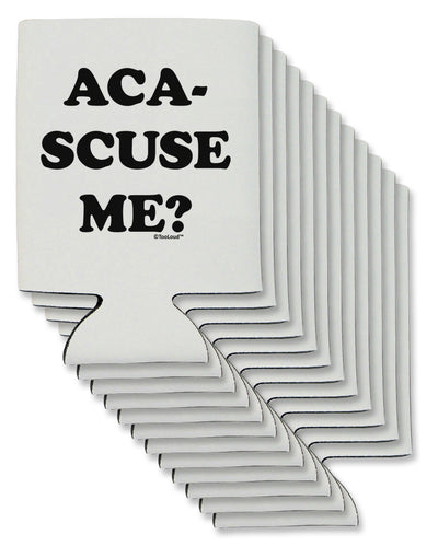 Aca-Scuse Me Can / Bottle Insulator Coolers-Can Coolie-TooLoud-12-Davson Sales