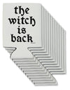 The Witch Is Back Can / Bottle Insulator Coolers by TooLoud-Can Coolie-TooLoud-12-Davson Sales