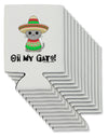 Oh My Gato - Cinco De Mayo Can / Bottle Insulator Coolers by TooLoud-Can Coolie-TooLoud-12-Davson Sales