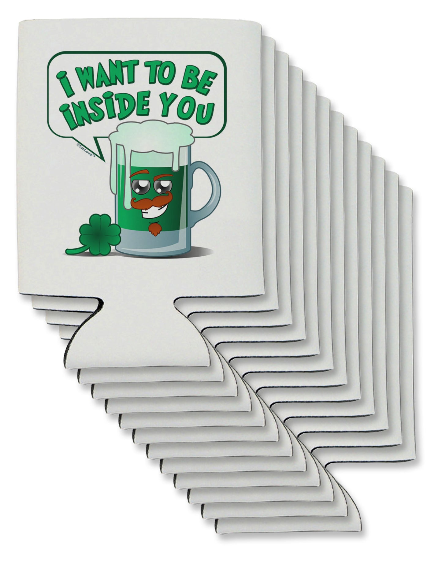 Green Beer - Inside You Can / Bottle Insulator Coolers-Can Coolie-TooLoud-12-Davson Sales