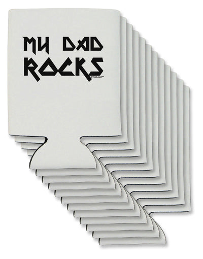 My Dad Rocks Can / Bottle Insulator Coolers by TooLoud-Can Coolie-TooLoud-12-Davson Sales