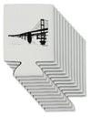 Bay Bridge Cutout Design Can / Bottle Insulator Coolers by TooLoud-Can Coolie-TooLoud-12-Davson Sales